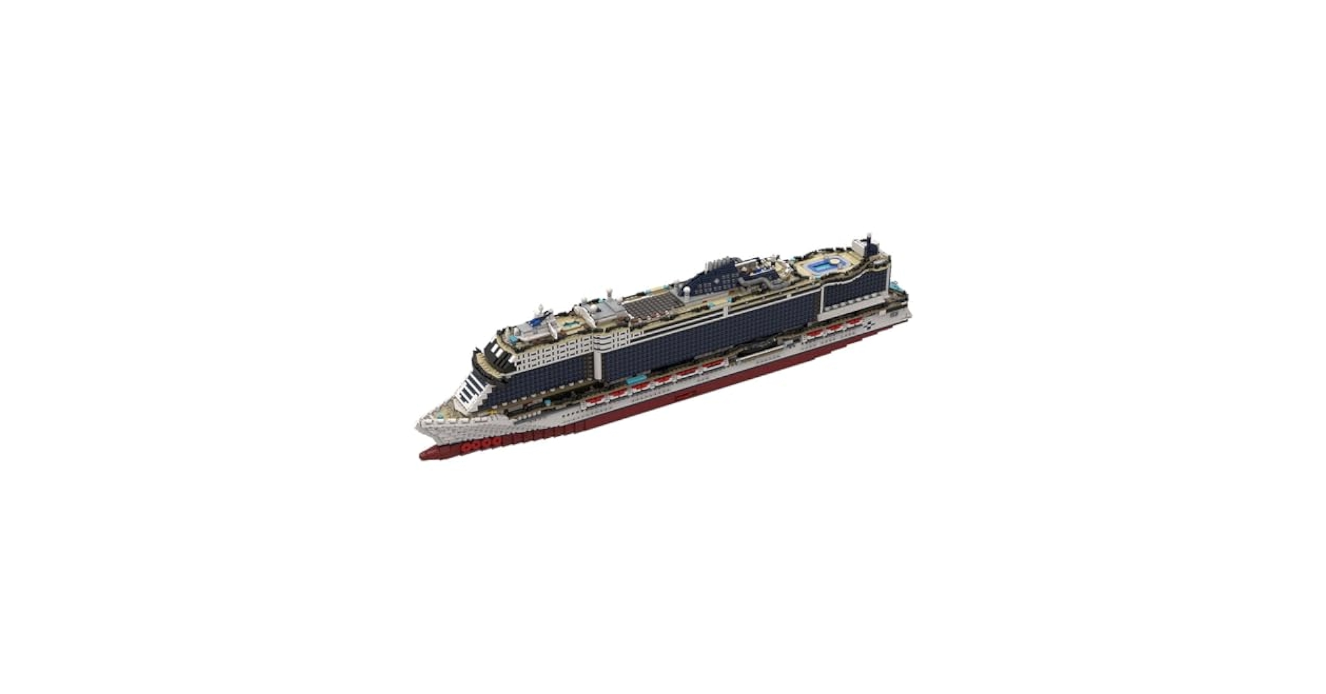 【美品】MSCクルーズ SEASCAPE 模型モデル 船※箱なし MSC Seascape Metal Ship Model, New In Box | eBay